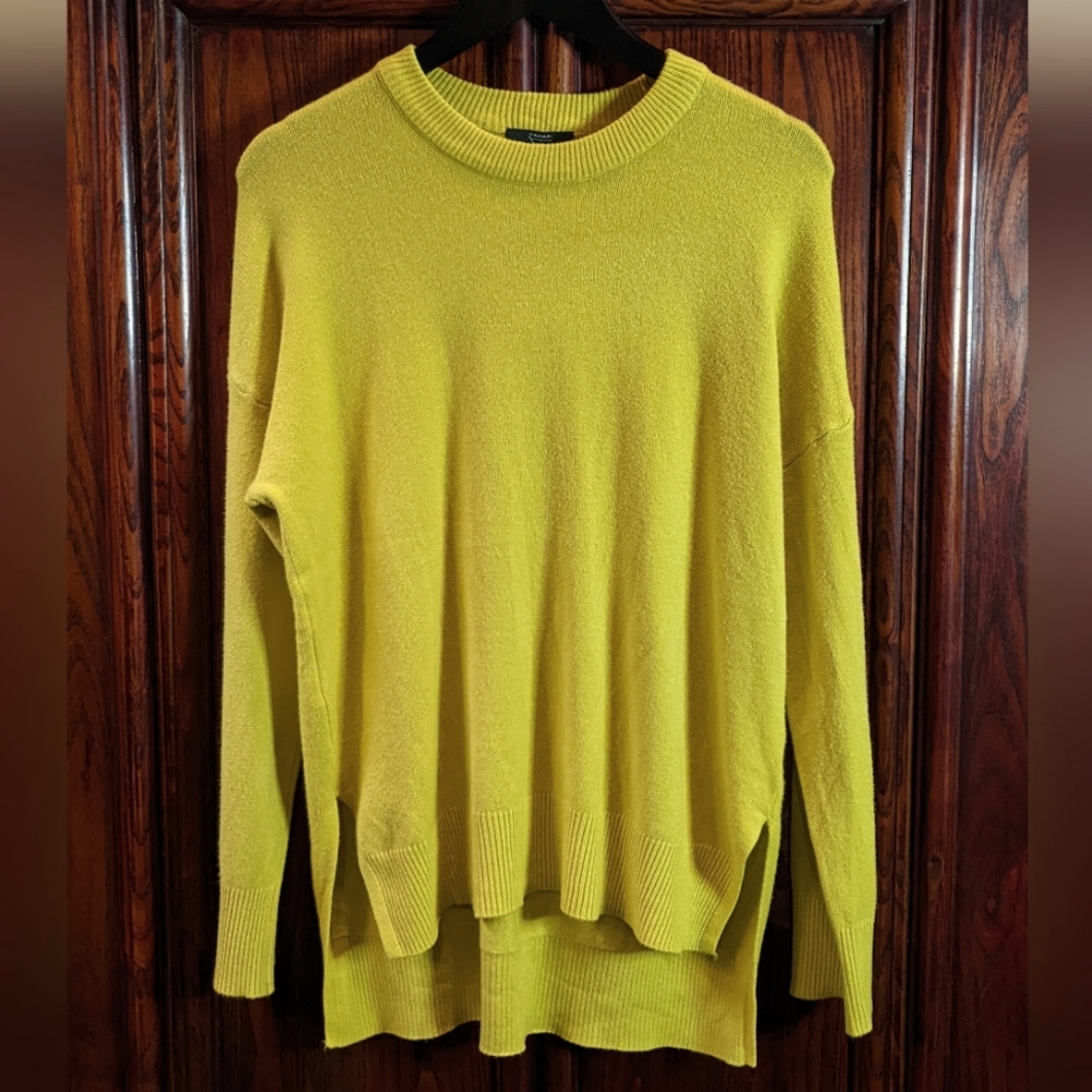 T Tahari NWT $88 Retail ✨HP✨ Citron Sweater Size L & XL